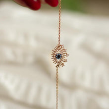 Evil Eye Birthstone Bracelet ¥ Blue Sapphire Evil eye Bracelet - Trending Silver Gifts