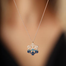 Snowflake Diamond Necklace ¥ Best Christmas Gift For Mom - Trending Silver Gifts