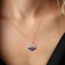 Snowflake Diamond Necklace ¥ Best Christmas Gift For Mom - Trending Silver Gifts