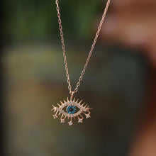 Eye Of Horus Necklace ¥ Third Eye Necklace ¥ Evil Eye Necklace Gold - Trending Silver Gifts