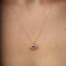 Eye Of Horus Necklace ¥ Third Eye Necklace ¥ Evil Eye Necklace Gold - Trending Silver Gifts