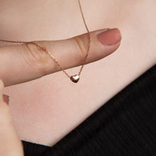 Tiny Heart Shaped Necklace ¥ Tiny Necklace Delicate ¥ Gift For Mom - Trending Silver Gifts