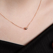 Tiny Heart Shaped Necklace ¥ Tiny Necklace Delicate ¥ Gift For Mom - Trending Silver Gifts