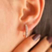 Gold Huggies ¥ Gold Huggie Earrings 14K ¥ Thick Gold Huggie Earrings - Trending Silver Gifts