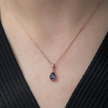 Teardrop Mystic Topaz Necklace ¥ November Birthstone Teardrop Necklace - Trending Silver Gifts