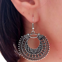 Antique Silver Earrings ¥ Sterling Silver Handmade Earrings - Trending Silver Gifts