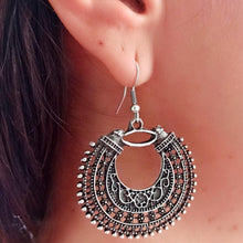 Antique Silver Earrings ¥ Sterling Silver Handmade Earrings - Trending Silver Gifts