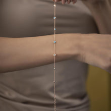 Gold Turquoise Bracelet ¥ Bridesmaid Gift For Wedding ¥ Gift For Wife - Trending Silver Gifts