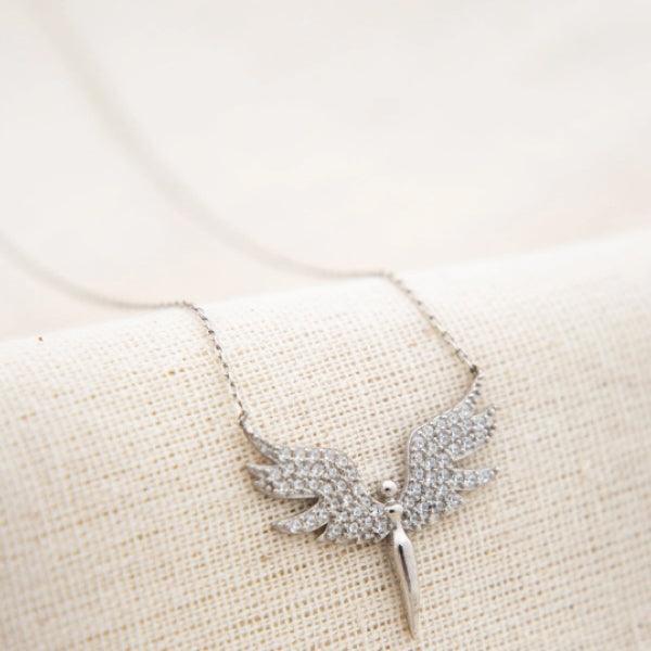 Archangel Michael Necklace Silver
