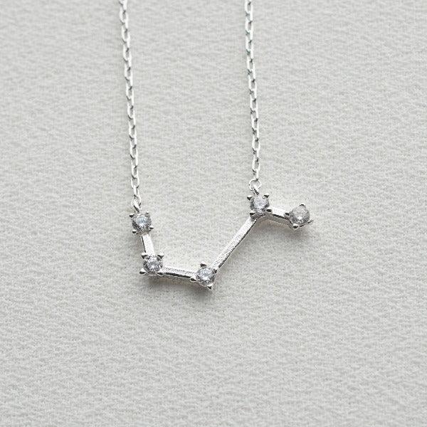 Zodiac Aries Necklace  • Zodiac Sign Necklace • Best Zodiac Necklaces - Trending Silver Gifts