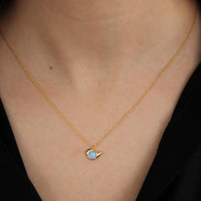 Bird Necklace Silver ¥ Blue Bird Necklace ¥ Bird Pendant Necklace - Trending Silver Gifts