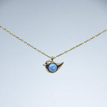 Bird Necklace Silver ¥ Blue Bird Necklace ¥ Bird Pendant Necklace - Trending Silver Gifts