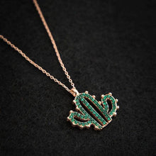 Cactus Jewelry ¥ Stick Together Necklace ¥ Cactus Necklace Gold - Trending Silver Gifts