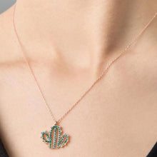 Cactus Jewelry ¥ Stick Together Necklace ¥ Cactus Necklace Gold - Trending Silver Gifts
