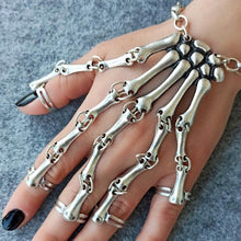 Gothic Skeleton Bracelet ¥ Punk Gothic Skeleton ¥ Cosplay Costume - Trending Silver Gifts