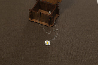 Daisy Necklace Silver | Silver Daisy Necklace | Gifts For Plant Lovers