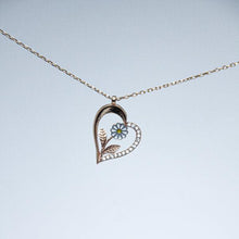 Daisy Necklace ¥ Dainty Heart Necklace ¥ Heart Necklace SilverNecklacesDaisy Necklace ¥ Dainty Heart Necklace ¥ Heart Necklace Silver