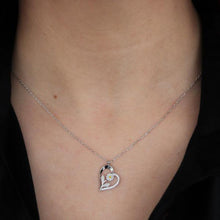 Daisy Necklace ¥ Dainty Heart Necklace ¥ Heart Necklace SilverNecklacesDaisy Necklace ¥ Dainty Heart Necklace ¥ Heart Necklace Silver