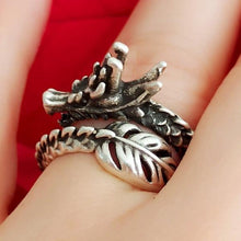 Adjustable Dragon Ring ¥ Gothic Ring ¥ Dragon Head Ring ¥ Dragon Gift - Trending Silver Gifts