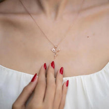 Fairy Godmother Necklace ¥ Fairy Necklace Silver ¥ Tinkerbell Jewelry - Trending Silver Gifts