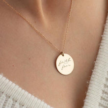 Faith Over Fear Charm ¥ Faith Over Fear Necklace - Trending Silver Gifts