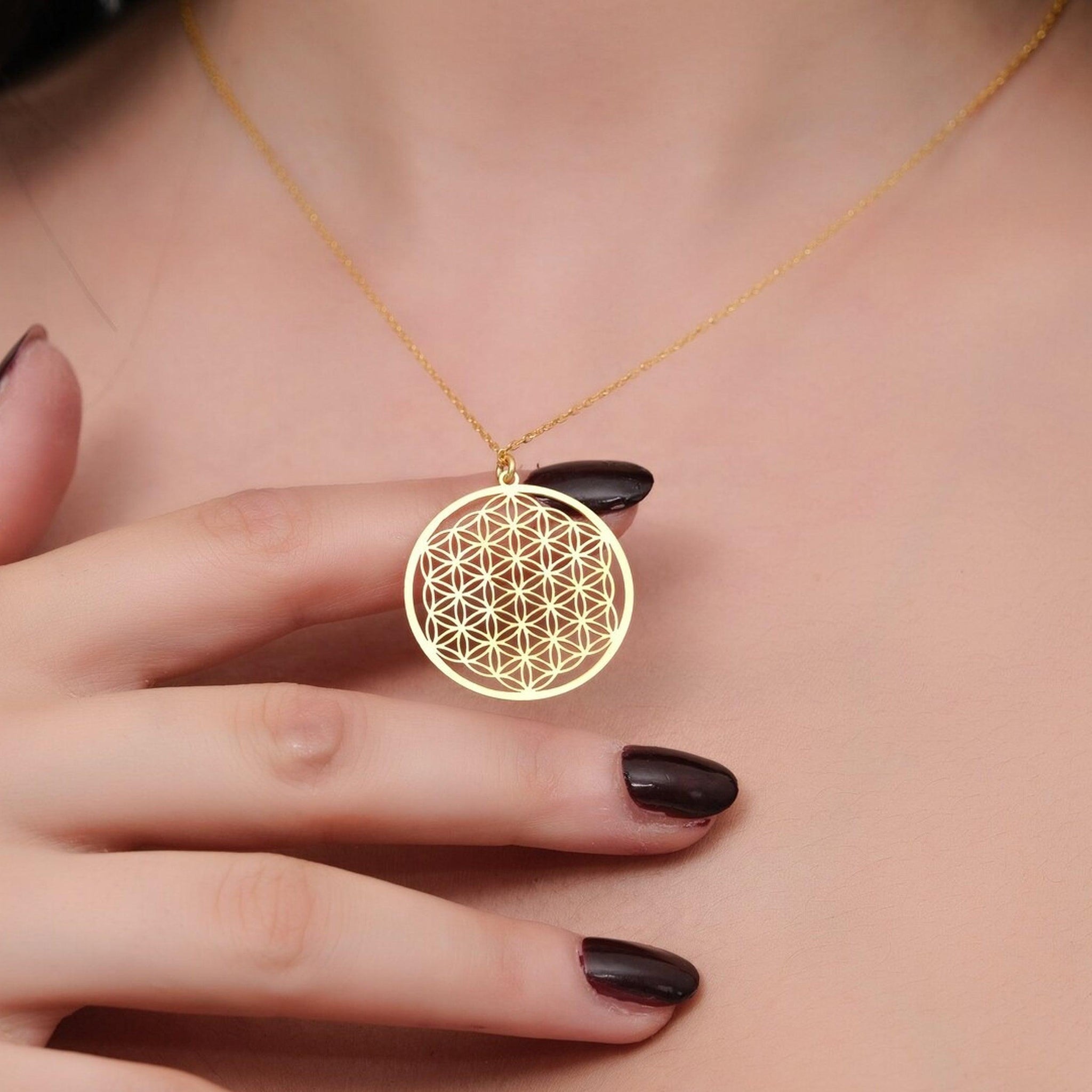 Flower Of Life Jewelry Sterling Silver • Flower Of Life PendantNecklacesLife Jewelry Sterling Silver • Flower
