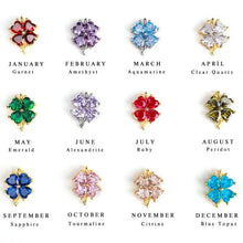 birthstone mothers necklace