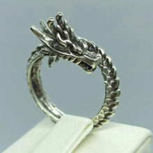 Adjustable Dragon Ring ¥ Gothic Ring ¥ Dragon Head Ring ¥ Dragon Gift - Trending Silver Gifts
