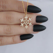 Snowflake Necklace Pendant ¥ Snowflake Necklace Charm ¥ Gift for HerNecklacesSnowflake Necklace Pendant ¥ Snowflake Necklace Charm ¥ Gift