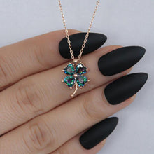 Four Leaf Clover Necklace ¥ Shamrock Necklace Silver ¥ Good Luck GiftNecklacesLeaf Clover Necklace ¥ Shamrock Necklace Silver ¥ Good Luck Gift