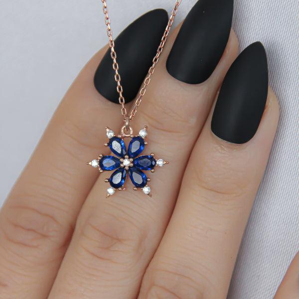 Lotus Flower Necklace • Lotus Necklace Silver • Lotus Flower Necklace - Trending Silver Gifts