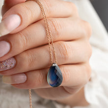 Real Mood Necklace ¥ Mood Stone Necklace ¥ Mood Changing Necklace - Trending Silver Gifts