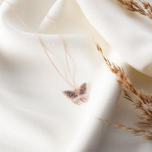 Blue Butterfly Necklace Gold ¥ Evil Eye Necklace Gold ¥ Gift For Her - Trending Silver Gifts