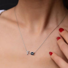 Tulip Necklace Gold ¥ Tulip Necklace Silver ¥ Flower Necklace Gold ¥ Gif For Her - Trending Silver Gifts