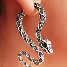 Snake Huggie Earrings ¥ Snake Stud Earrings ¥ Snake Earrings Studs - Trending Silver Gifts