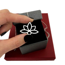 Lotus Necklace Gold ¥ Lotus Flower Necklace ¥ Gift For Yoga Lover - Trending Silver Gifts