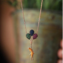 Balloon Girl Necklace ¥ Mothers Day Necklace ¥ New Mother Necklace - Trending Silver Gifts