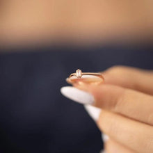 Baguette Cubic Zirconia Gold Rings for Women ¥ Stackable Diamond Ring - Trending Silver Gifts