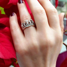 Sterling Silver Crown Ring ¥ Handmade Crown Ring, Crown Victorian Ring - Trending Silver Gifts