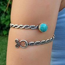 Silver Armlet Smooth With Hammered Ends Lightly Curved Wisps Arm Band - Trending Silver Gifts