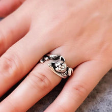 Super Cat Adjustable Ring ¥ Cat Adjustable Ring ¥ Sterling Silver Cat - Trending Silver Gifts