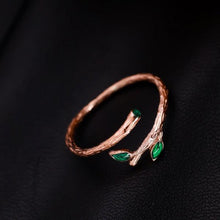 Green CZ Ring - Gold Vermeil Ring - Green Zirconia Birthstone Ring - Trending Silver Gifts