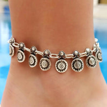 Dainty Sunburst Anklets For Women ¥ Belly Dancing Silver Anklets ¥ Sil - Trending Silver Gifts
