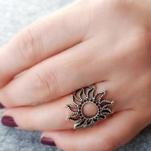 You Are My Sunshine Ring ¥ Sterling Silver Sun Ring ¥ Dainty Sun Ring - Trending Silver Gifts