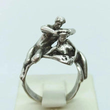Roman Art Ancient Greek Woman Ring ¥ Greek Mythology Silver Ring - Trending Silver Gifts