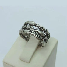 Swimming Against The Current. Sterling Adjustable Ring ¥ Gift For Her - Trending Silver Gifts