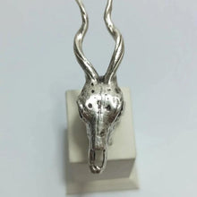 Silver Deer Skull With Horn Ring ¥ Animal Caribou Stackable Ring - Trending Silver Gifts