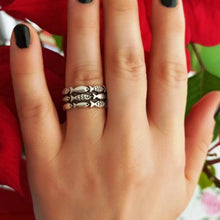 Swimming Against The Current. Sterling Adjustable Ring ¥ Gift For Her - Trending Silver Gifts