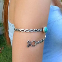 Silver Armlet Smooth With Hammered Ends Lightly Curved Wisps Arm Band - Trending Silver Gifts