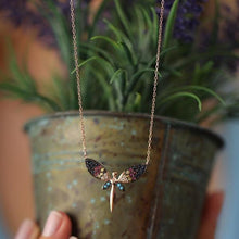 Dragonfly Pendant Necklace ¥ Dragonfly Necklace Silver ¥ Gift For Her - Trending Silver Gifts